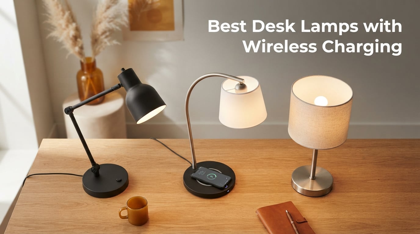 Best Desk Lamps with Wireless Charging