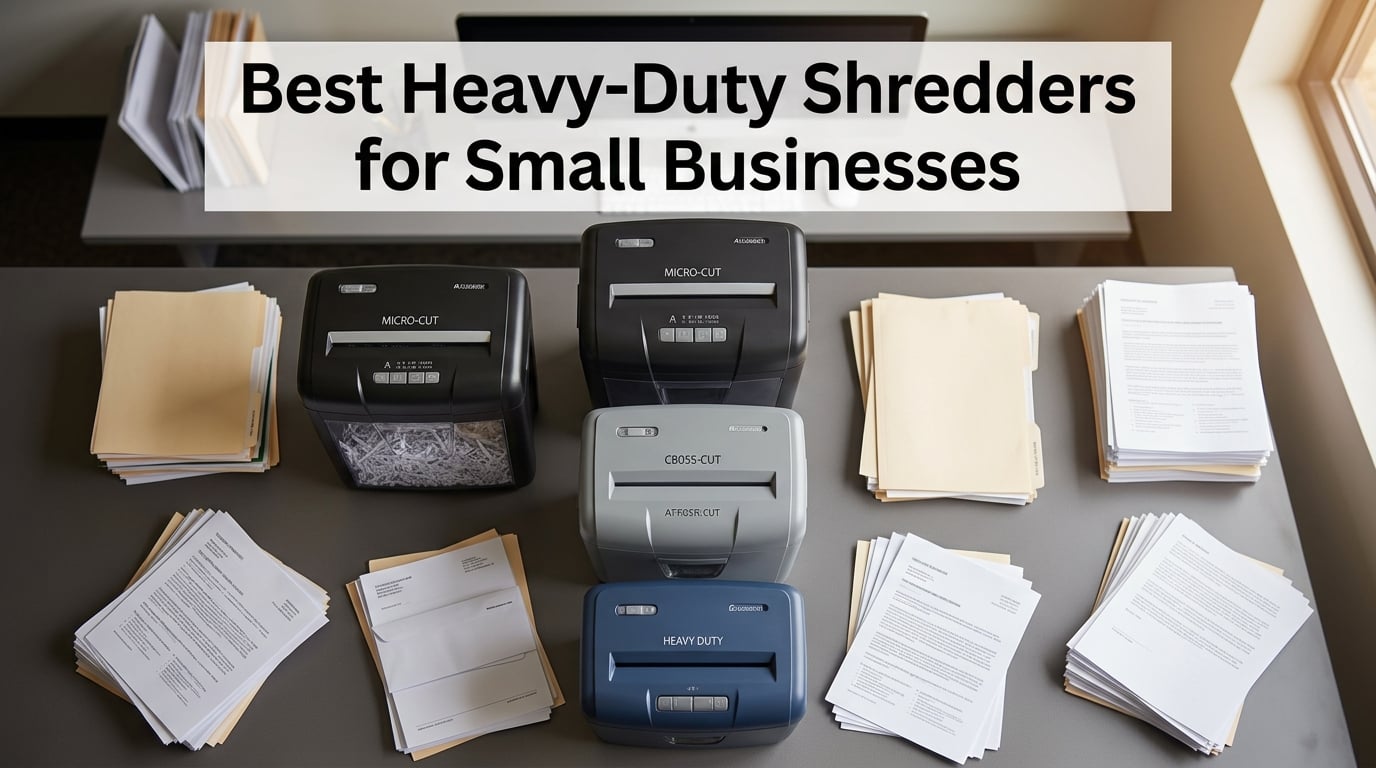 Best Heavy-Duty Shredders for Small Businesses
