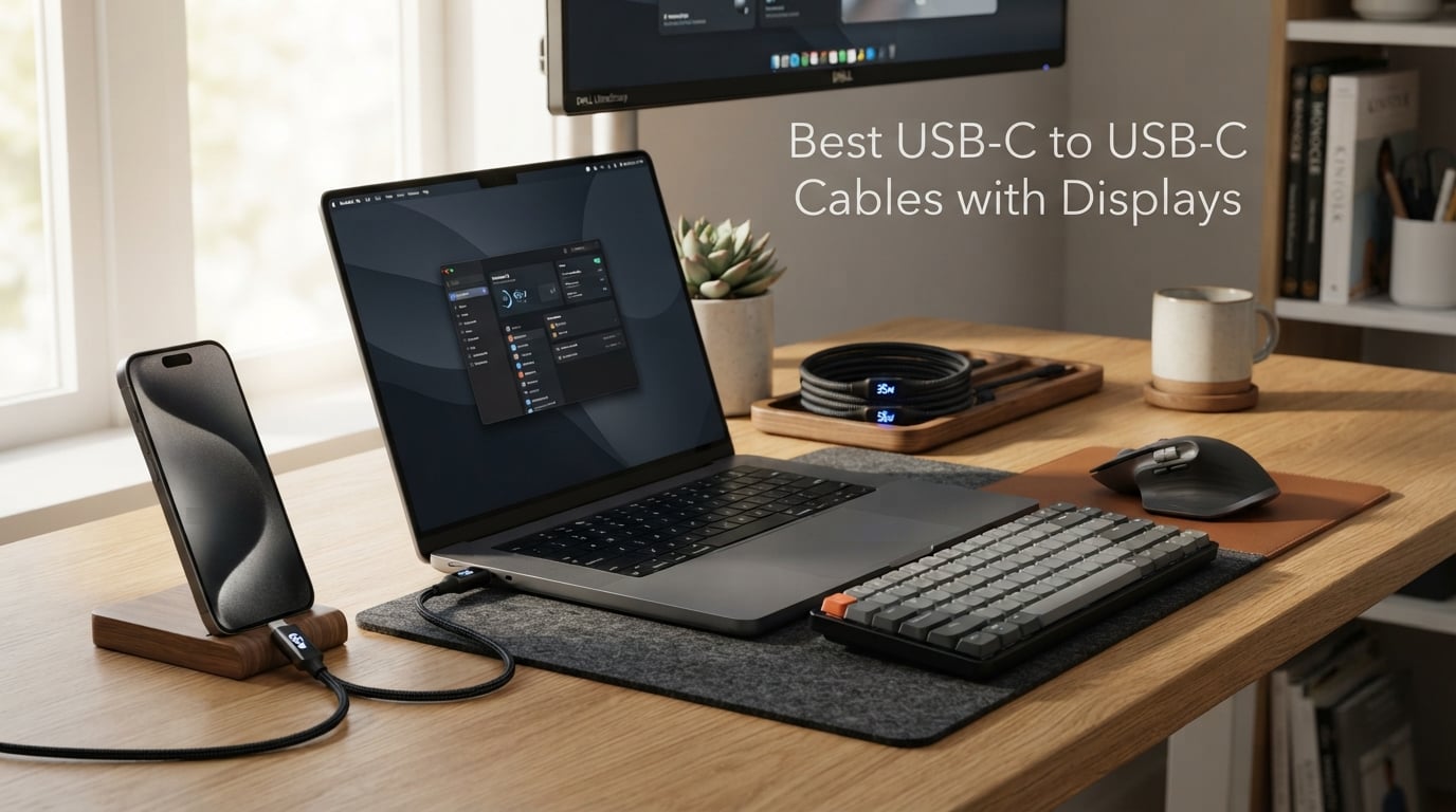 Best USB-C to USB-C Cables with Displays