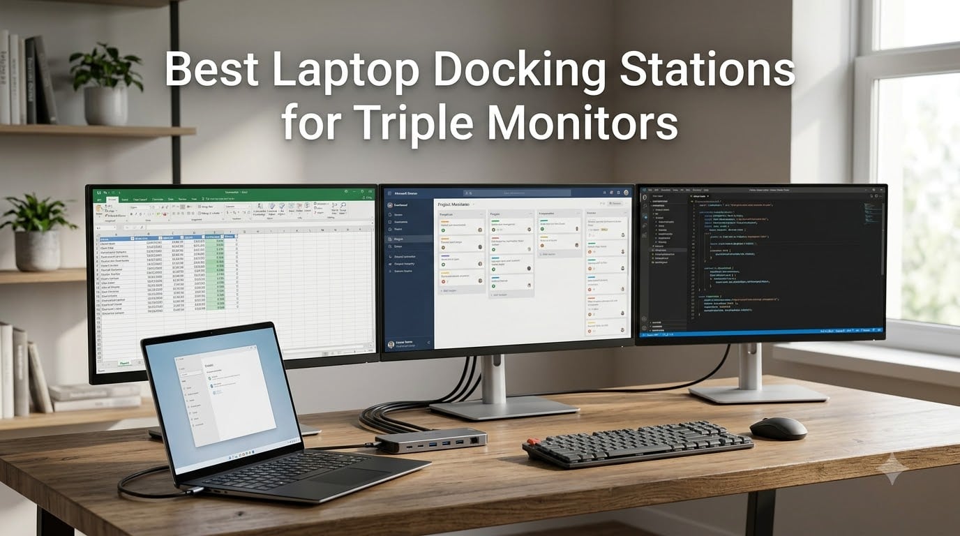Best Laptop Docking Stations for Triple Monitors
