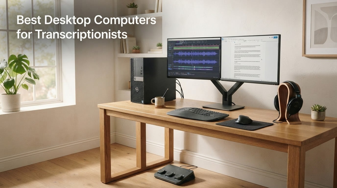 Best Desktop Computers for Transcriptionists