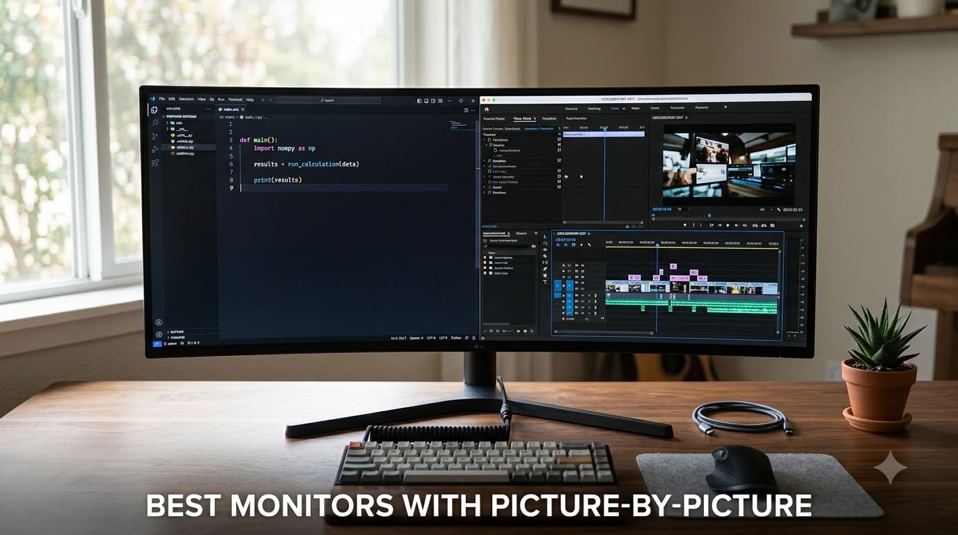 Best Monitors with Picture-by-Picture
