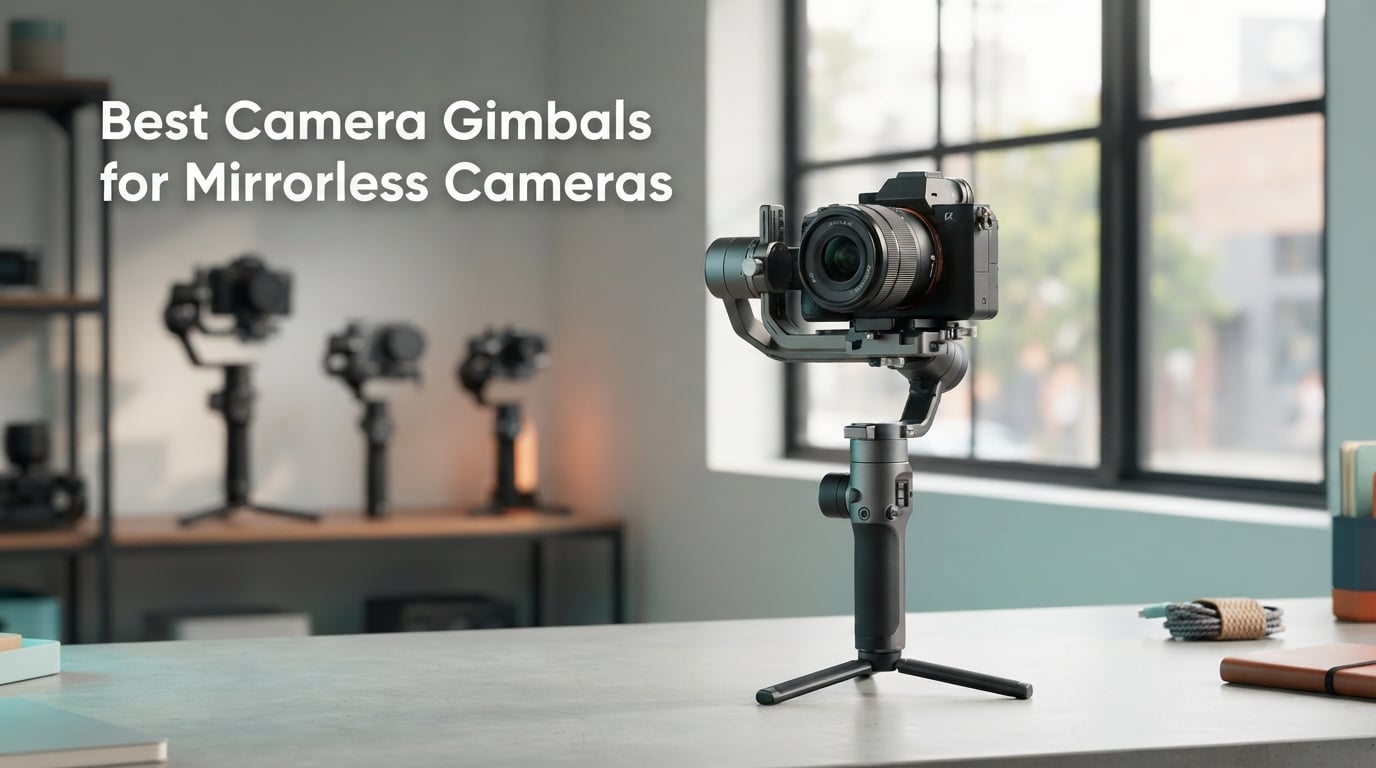 Best Camera Gimbals for Mirrorless Cameras