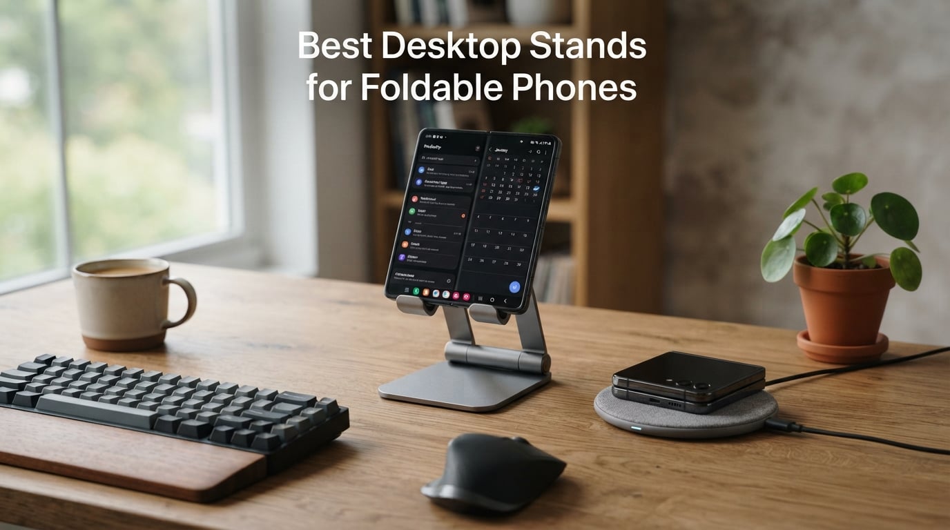 Best Desktop Stands for Foldable Phones