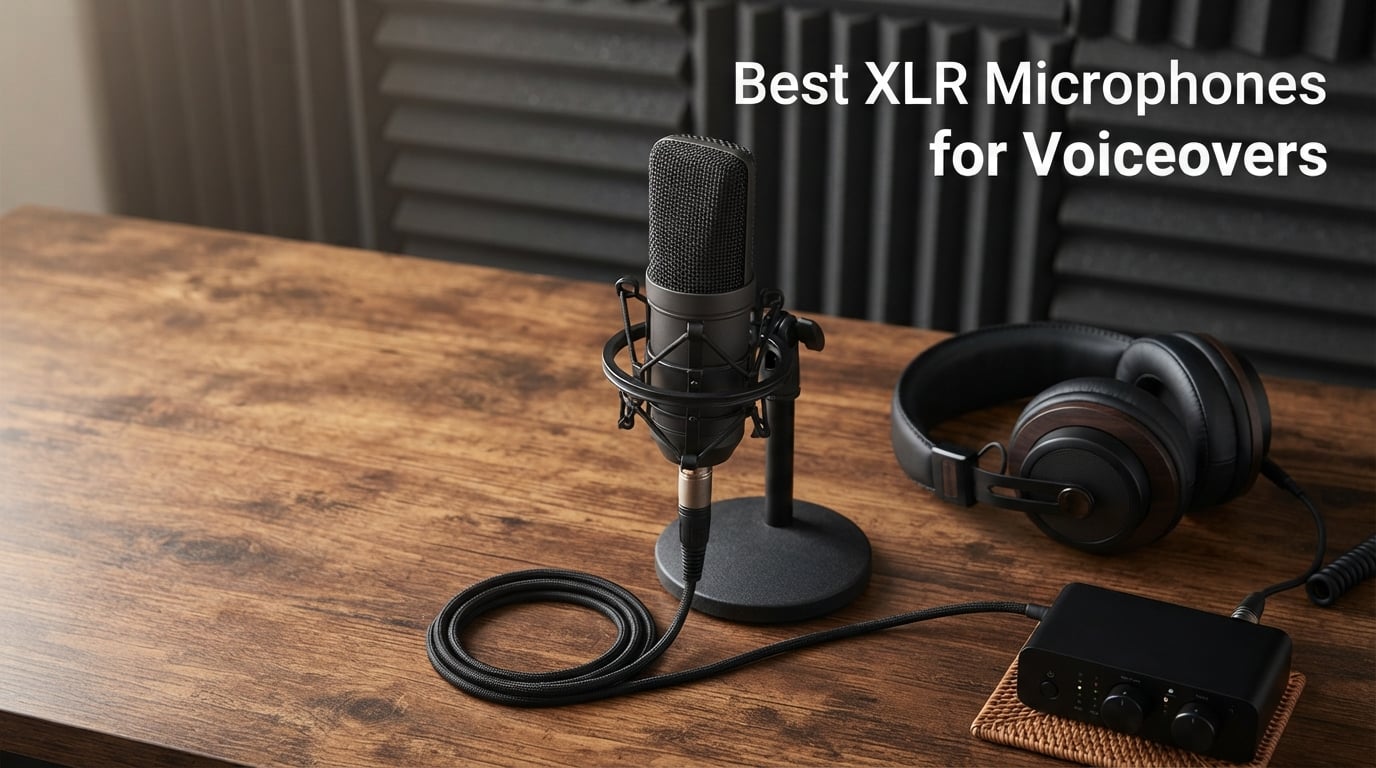 Best XLR Microphones for Voiceovers
