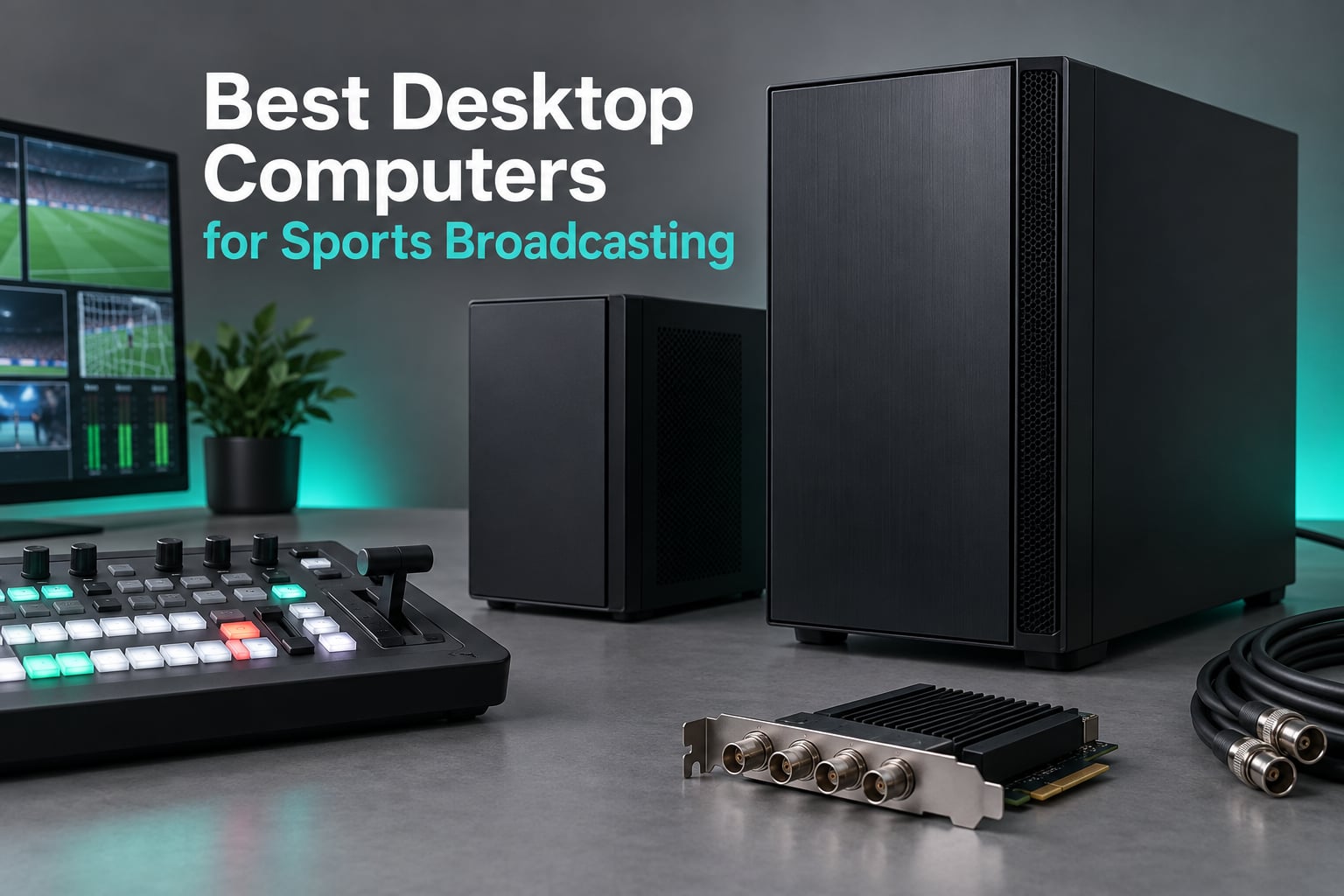 Best Desktop Computers for Sports Broadcasting
