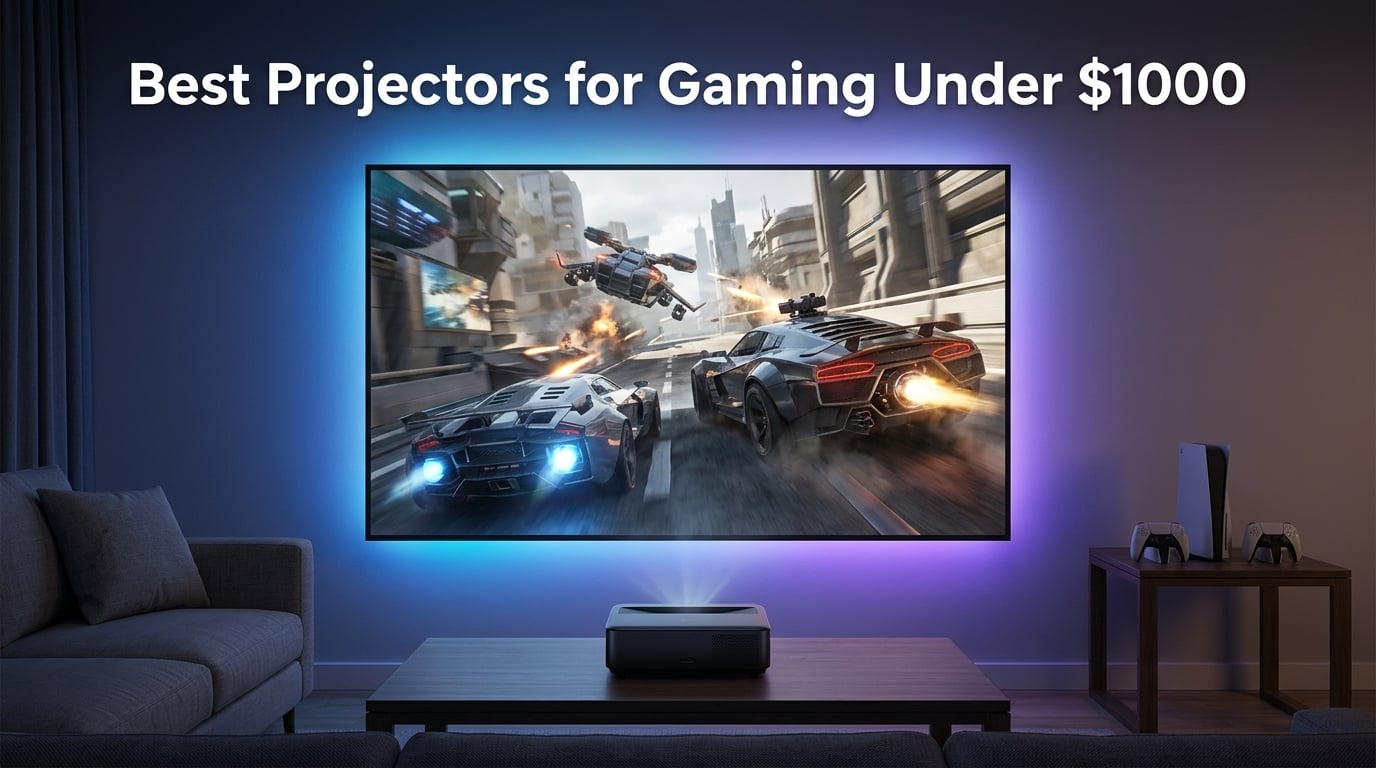 Best Projectors for Gaming Under $1000