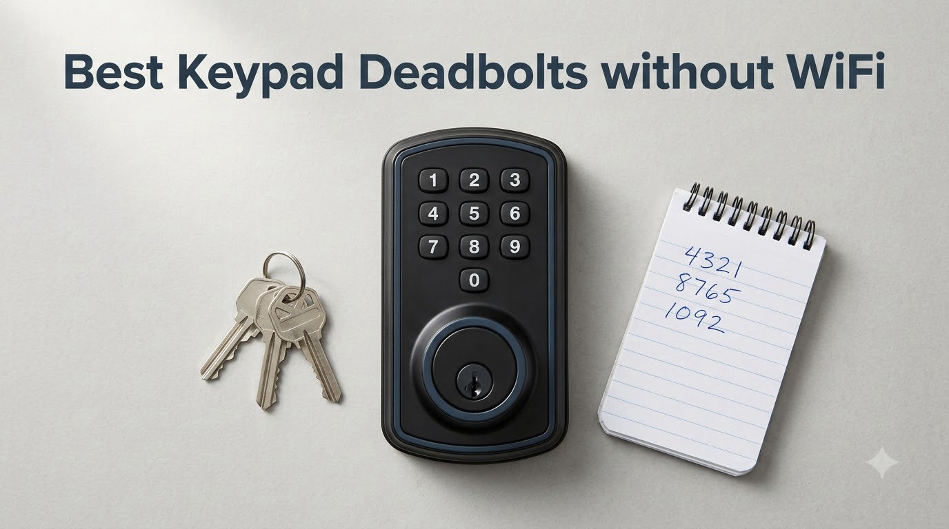 Best Keypad Deadbolts without WiFi