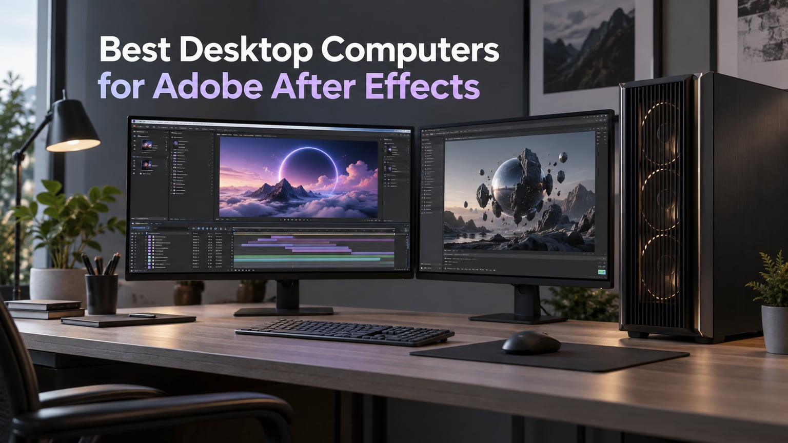 Best Desktop Computers for Adobe After Effects