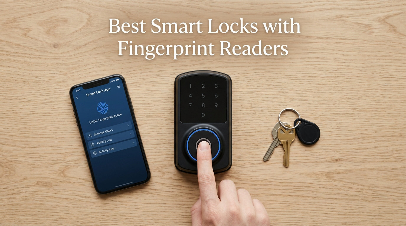Best Smart Locks with Fingerprint Readers