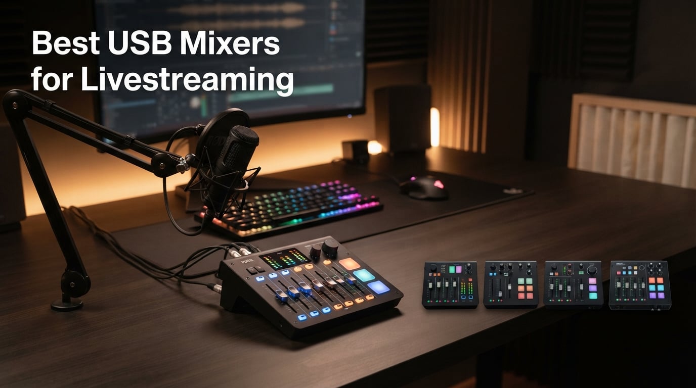 Best USB Mixers for Livestreaming