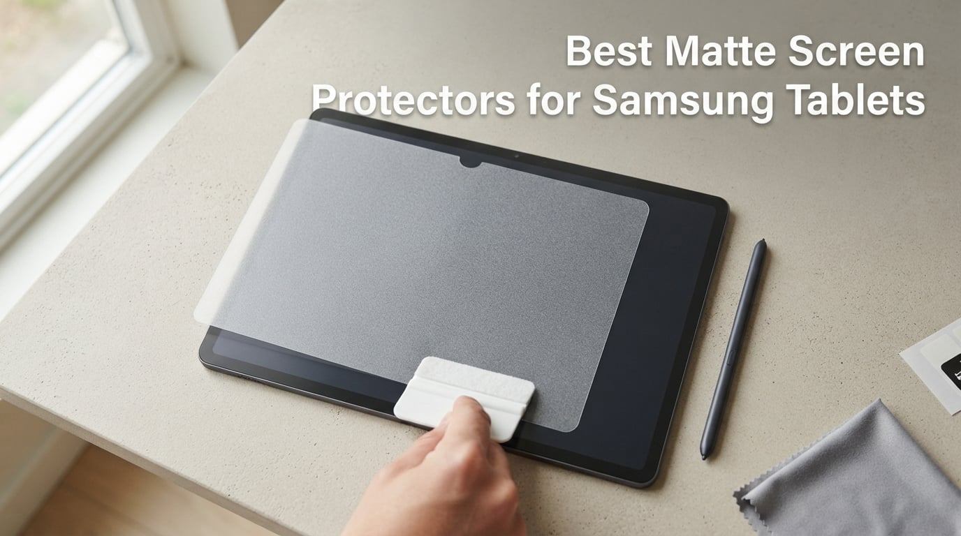 Best Matte Screen Protectors for Samsung Tablets