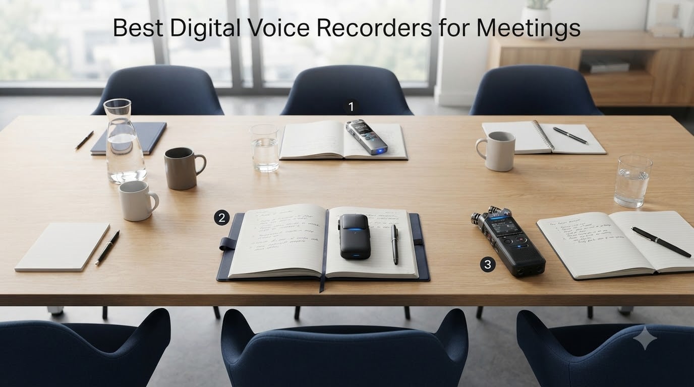 Best Digital Voice Recorders for Meetings