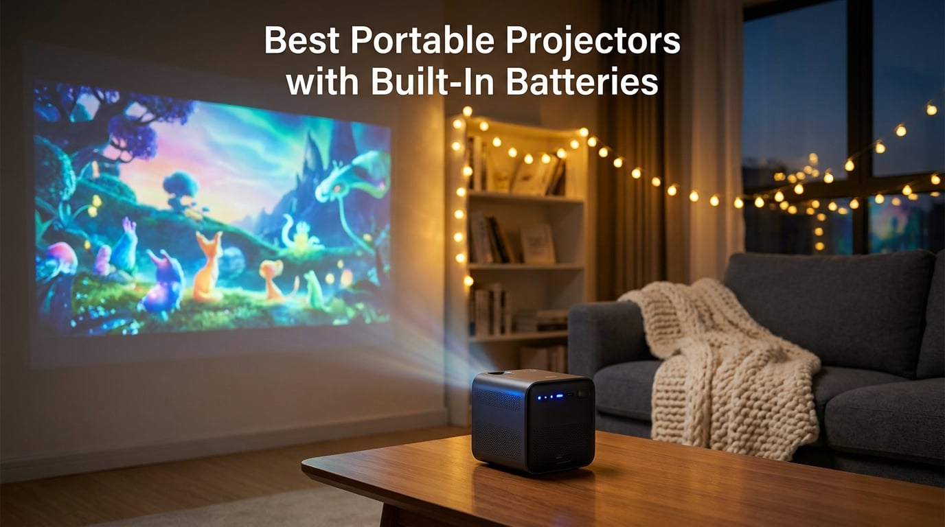 Best Portable Projectors with Built-In Batteries