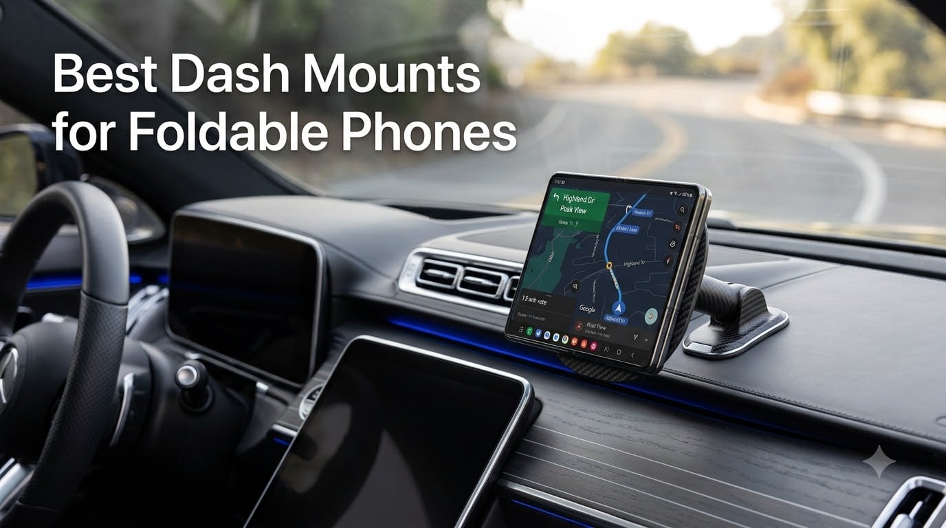 Best Dash Mounts for Foldable Phones