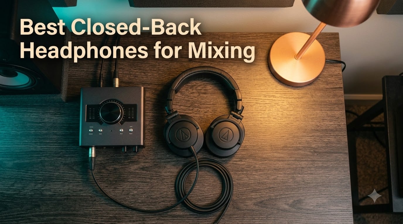 Best Closed-Back Headphones for Mixing