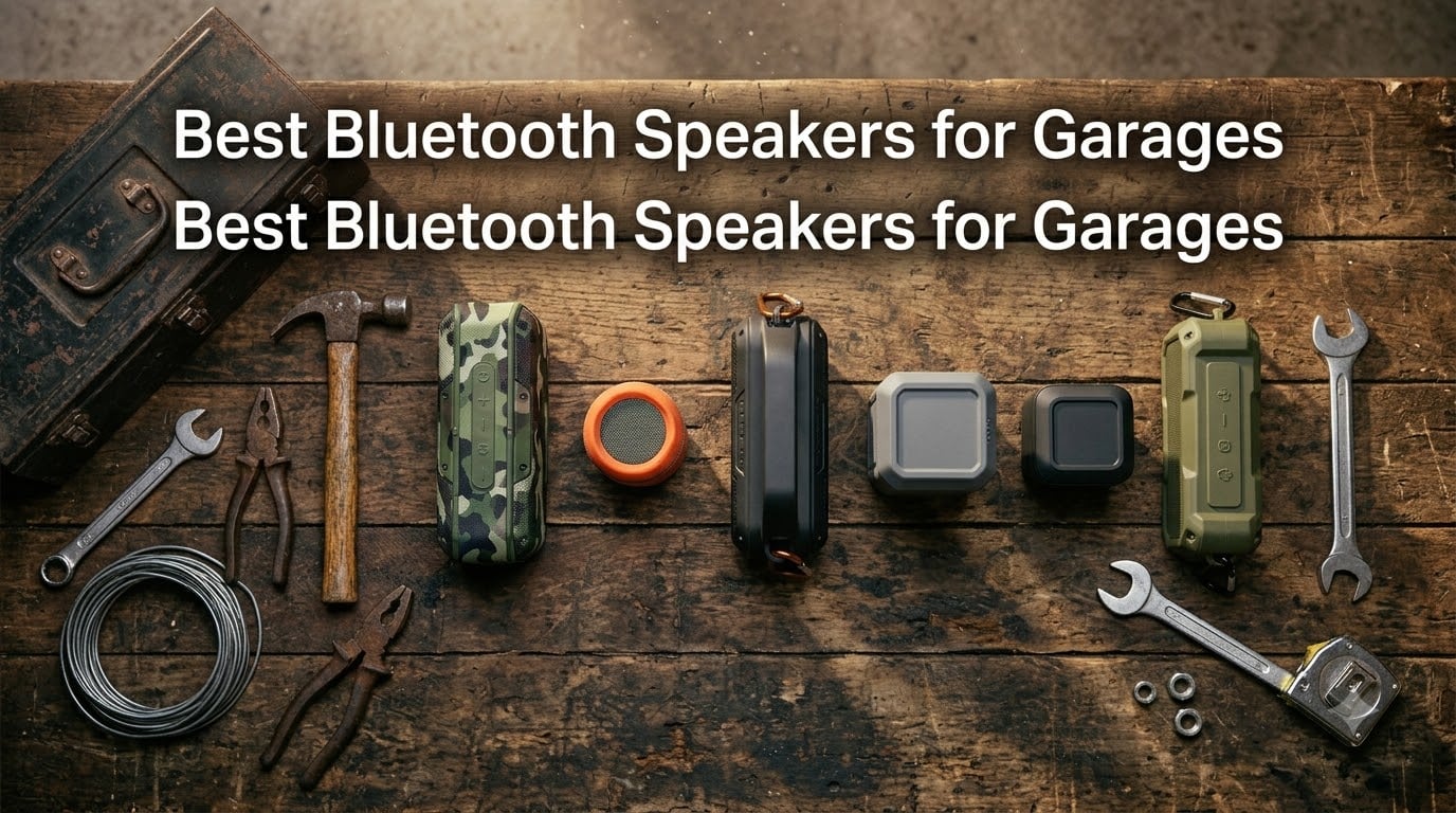 Best Bluetooth Speakers for Garages