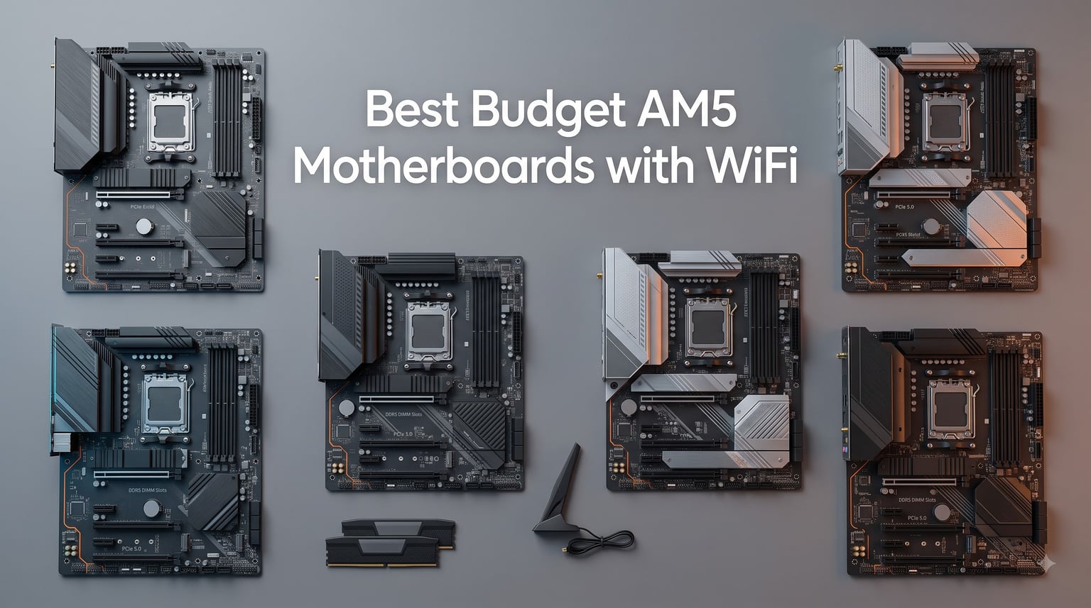 Best Budget AM5 Motherboards with WiFi
