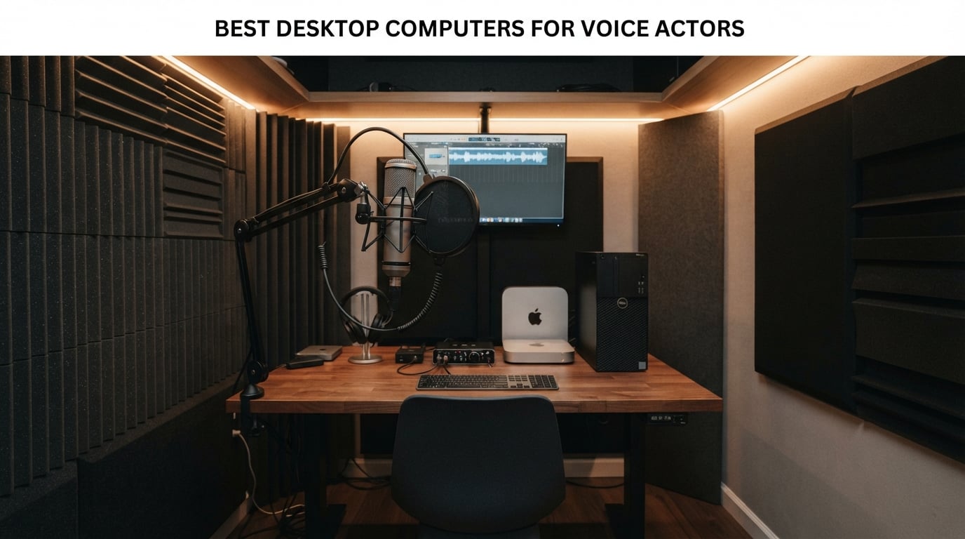 Best Desktop Computers for Voice Actors