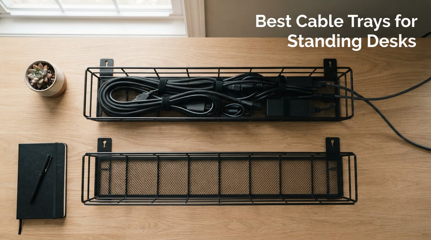 Best Cable Trays for Standing Desks