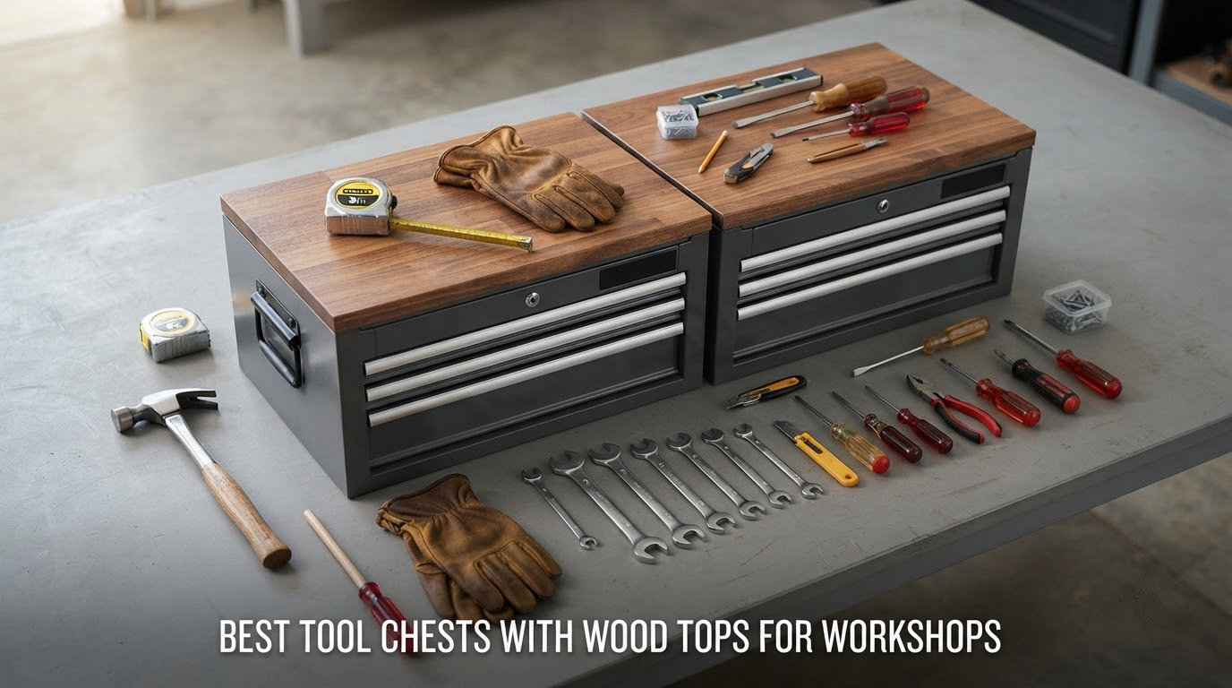 best tool chests with wood tops for workshops