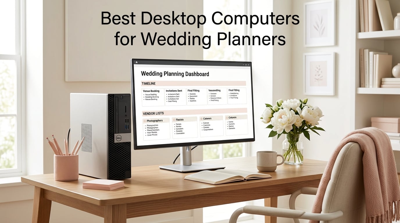 Best Desktop Computers for Wedding Planners
