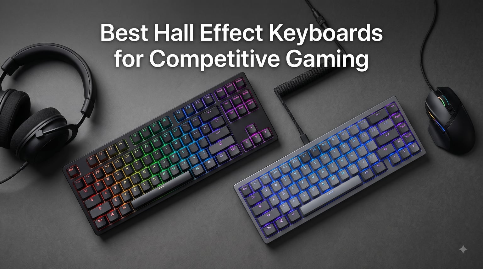 Best Hall Effect Keyboards for Competitive Gaming