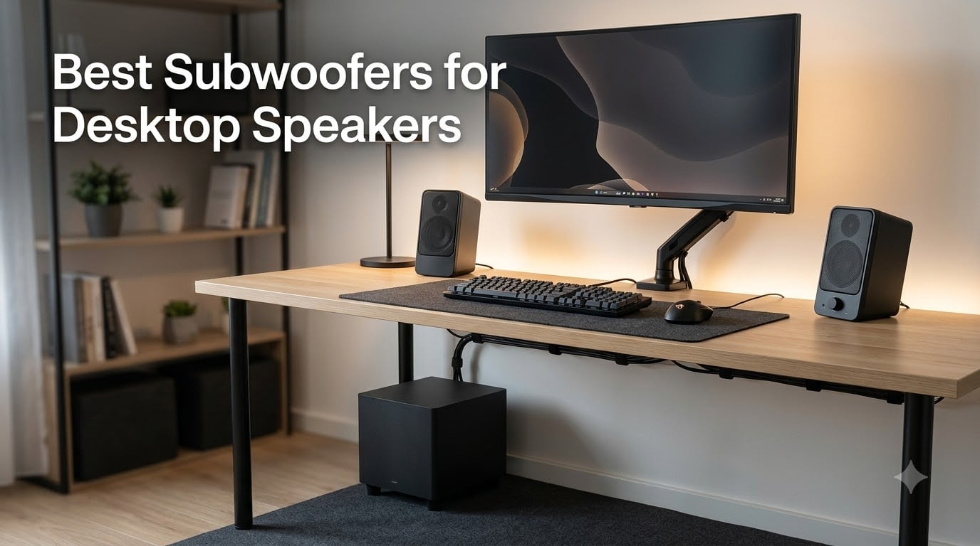 Best Subwoofers for Desktop Speakers