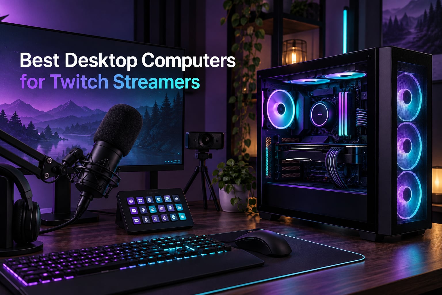 Best Desktop Computers for Twitch Streamers
