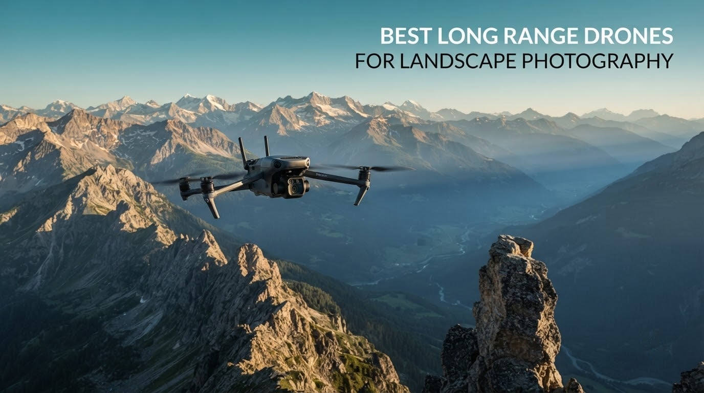 best long range drones for landscape photography