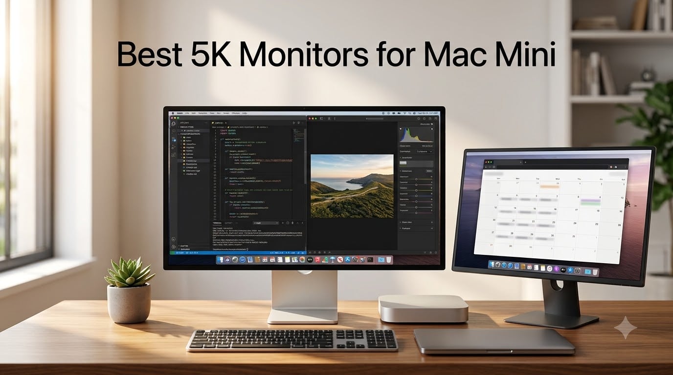Best 5K Monitors for Mac Mini