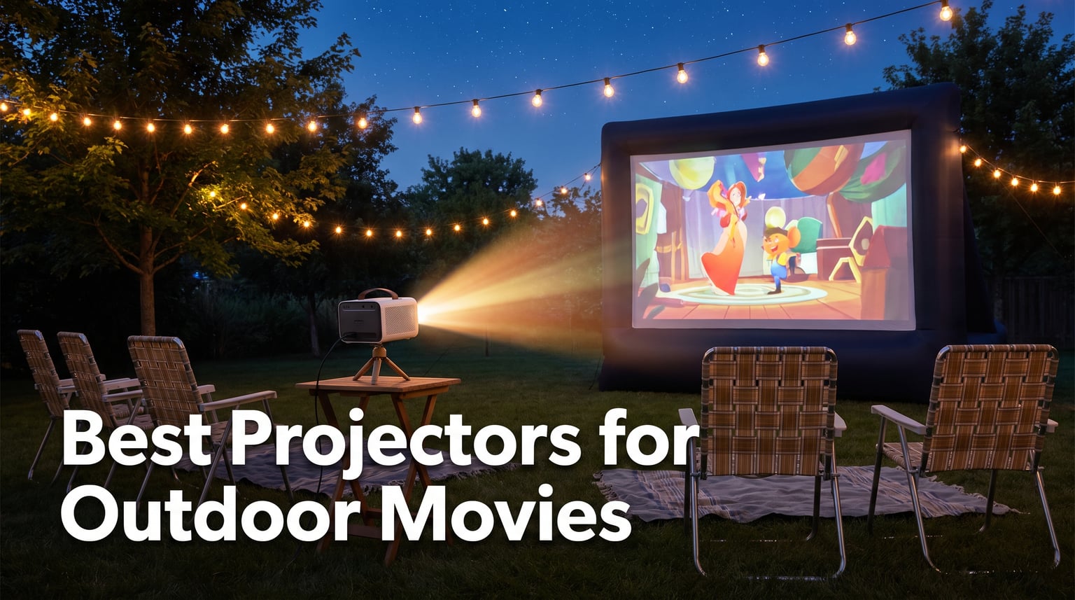 Best Projectors for Outdoor Movies