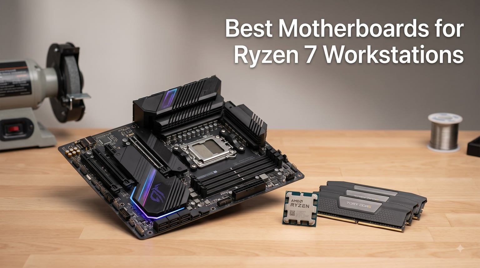 Best Motherboards for Ryzen 7 Workstations