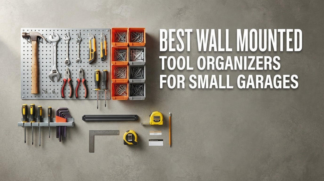 best wall mounted tool organizers for small garages