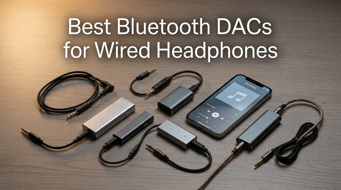 Best Bluetooth DACs for Wired Headphones