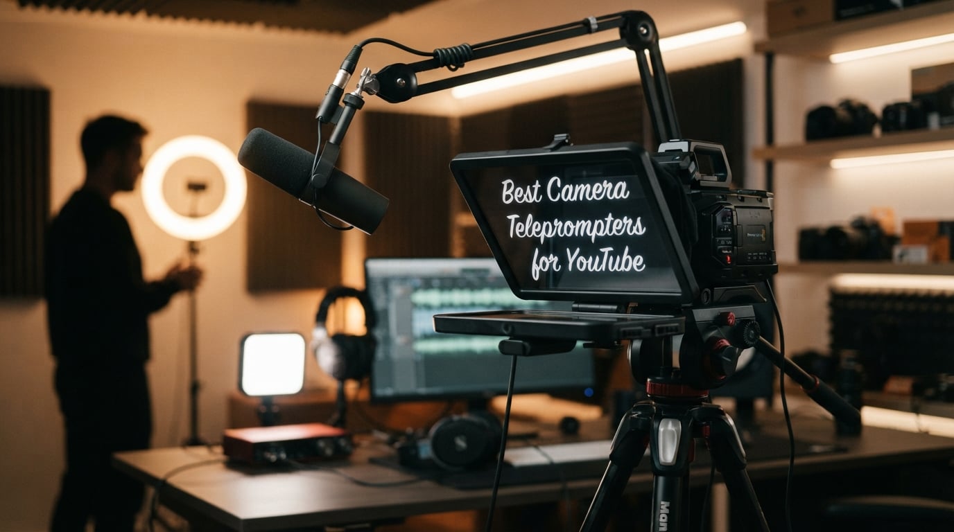 Best Camera Teleprompters for YouTube
