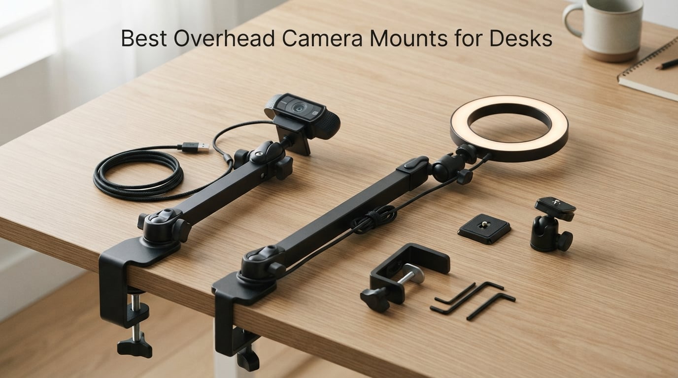 Best Overhead Camera Mounts for Desks