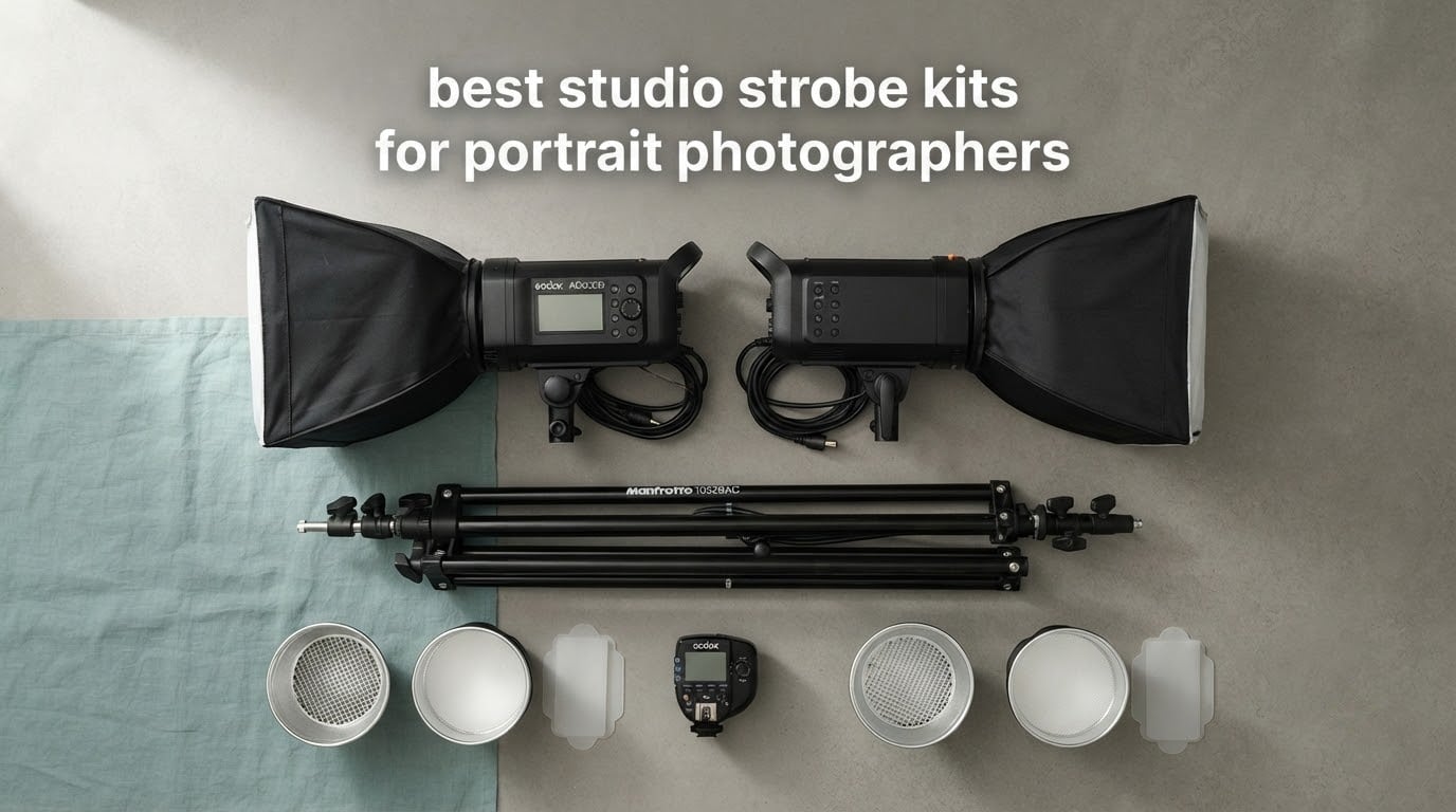 best studio strobe kits for portrait photographers