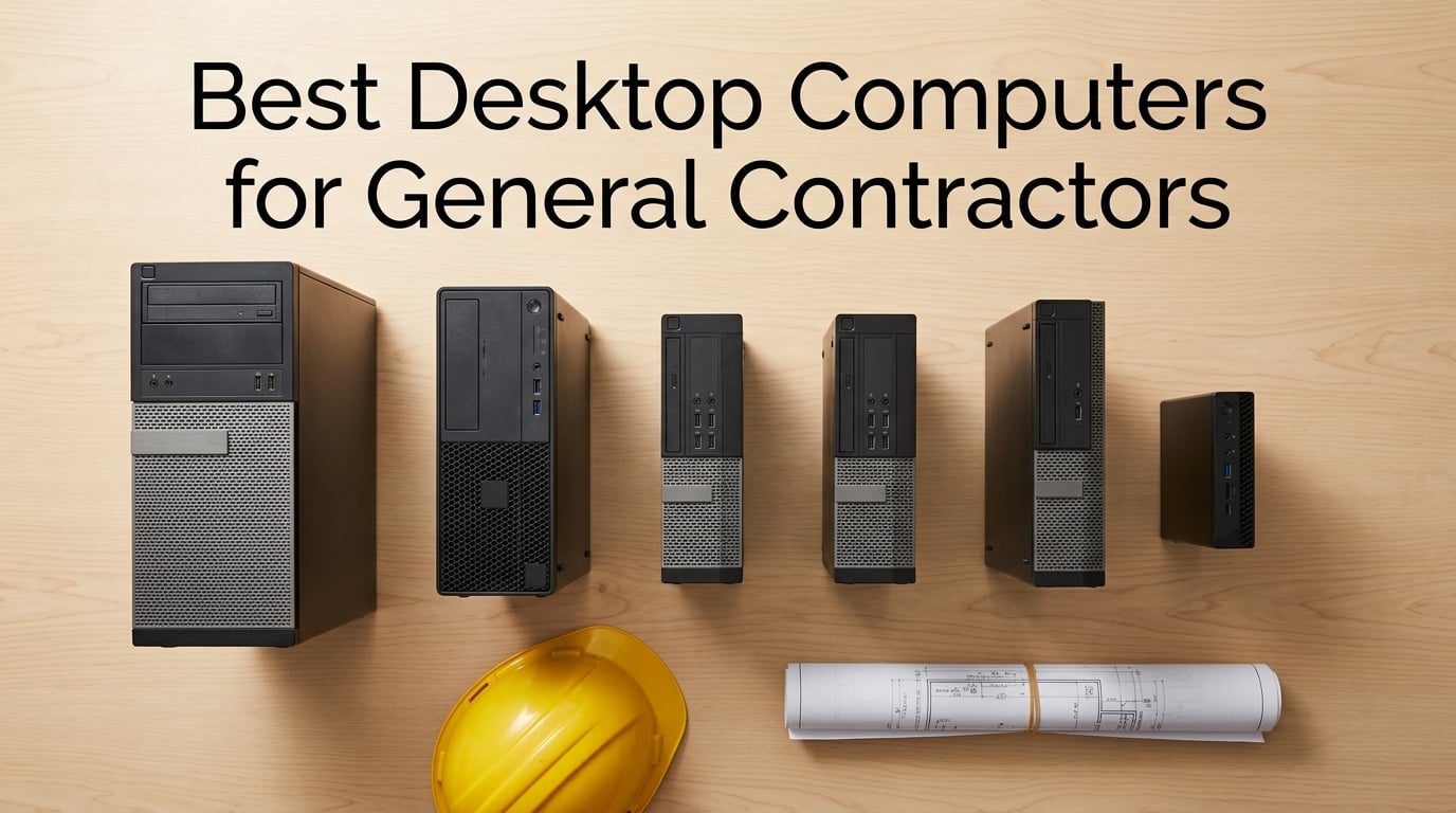 Best Desktop Computers for General Contractors