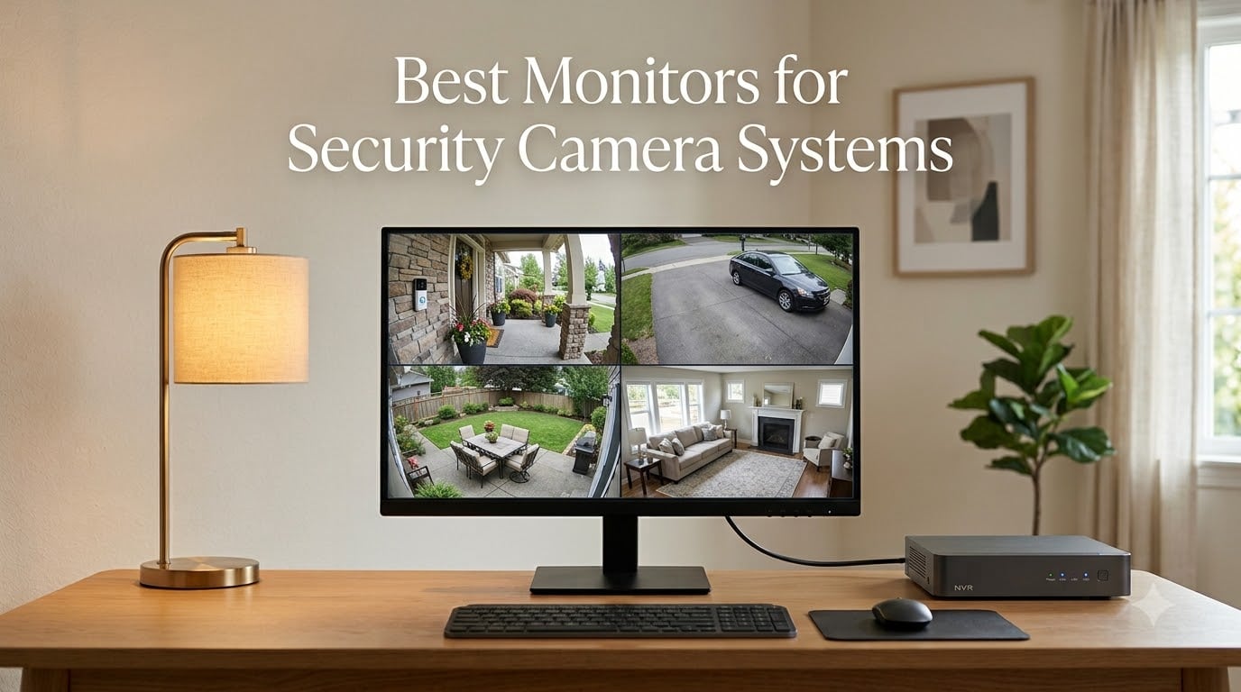 Best Monitors for Security Camera Systems