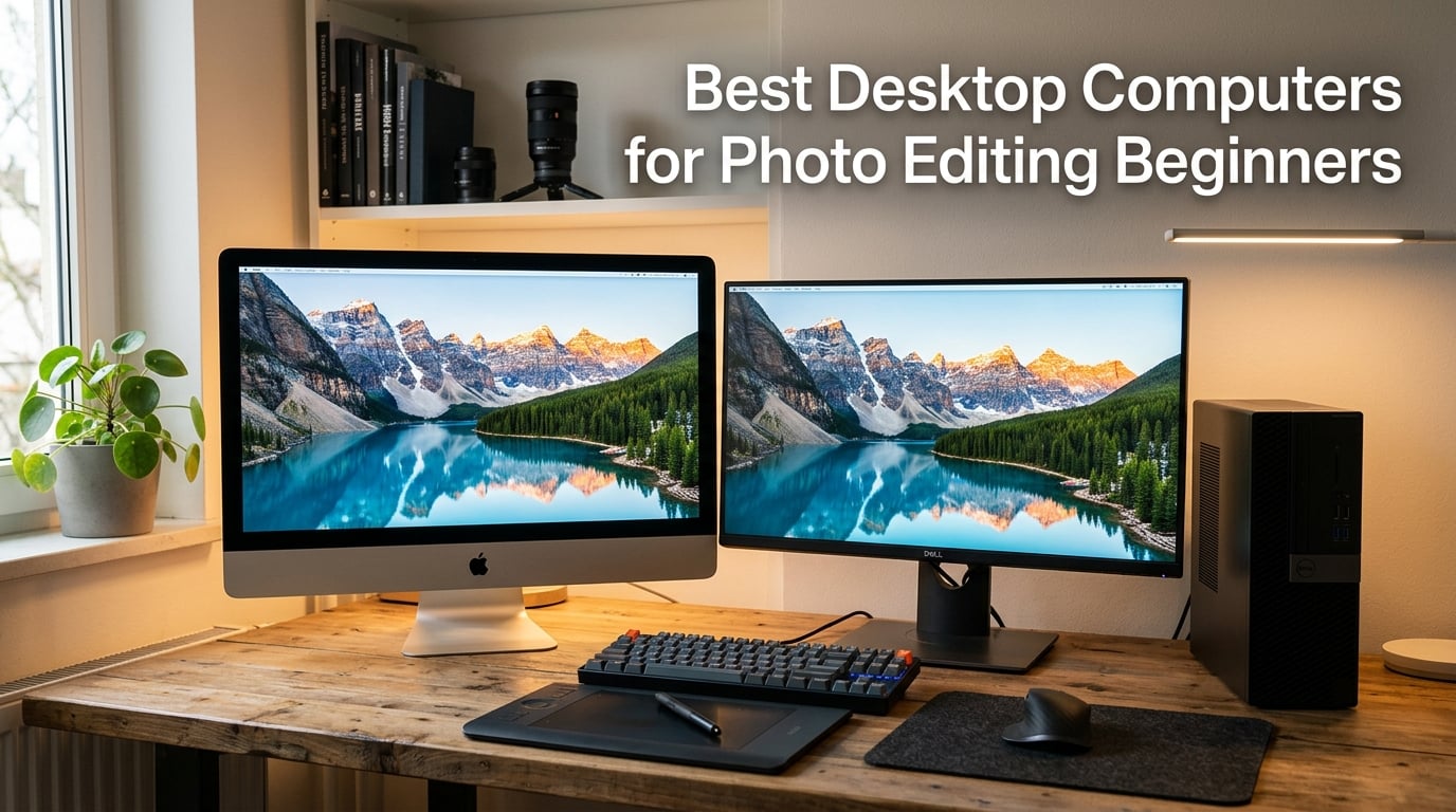 Best Desktop Computers for Photo Editing Beginners