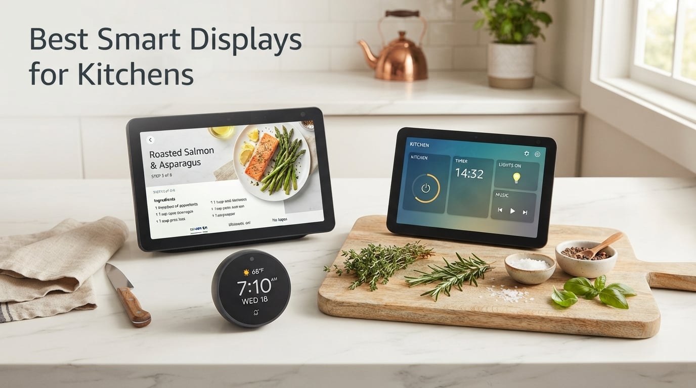 Best Smart Displays for Kitchens