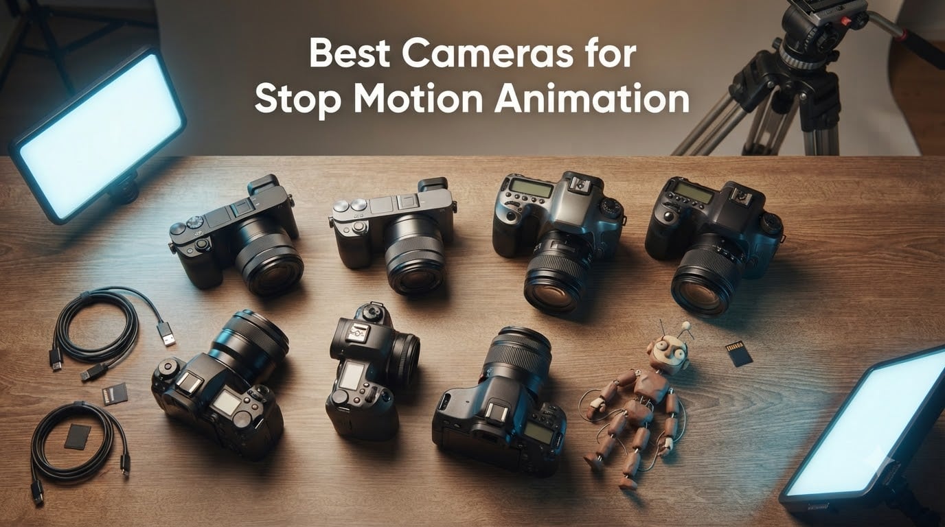 Best Cameras for Stop Motion Animation
