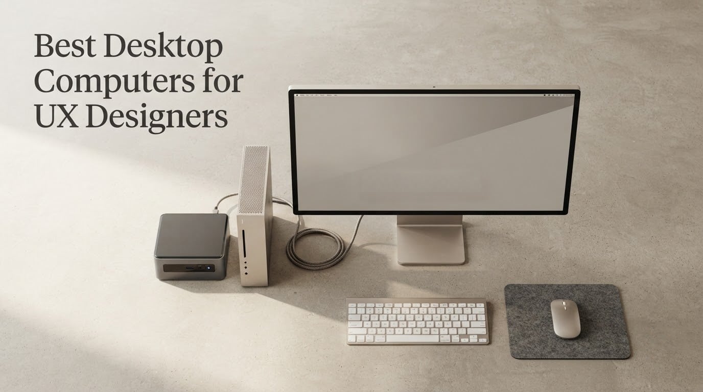 Best Desktop Computers for UX Designers