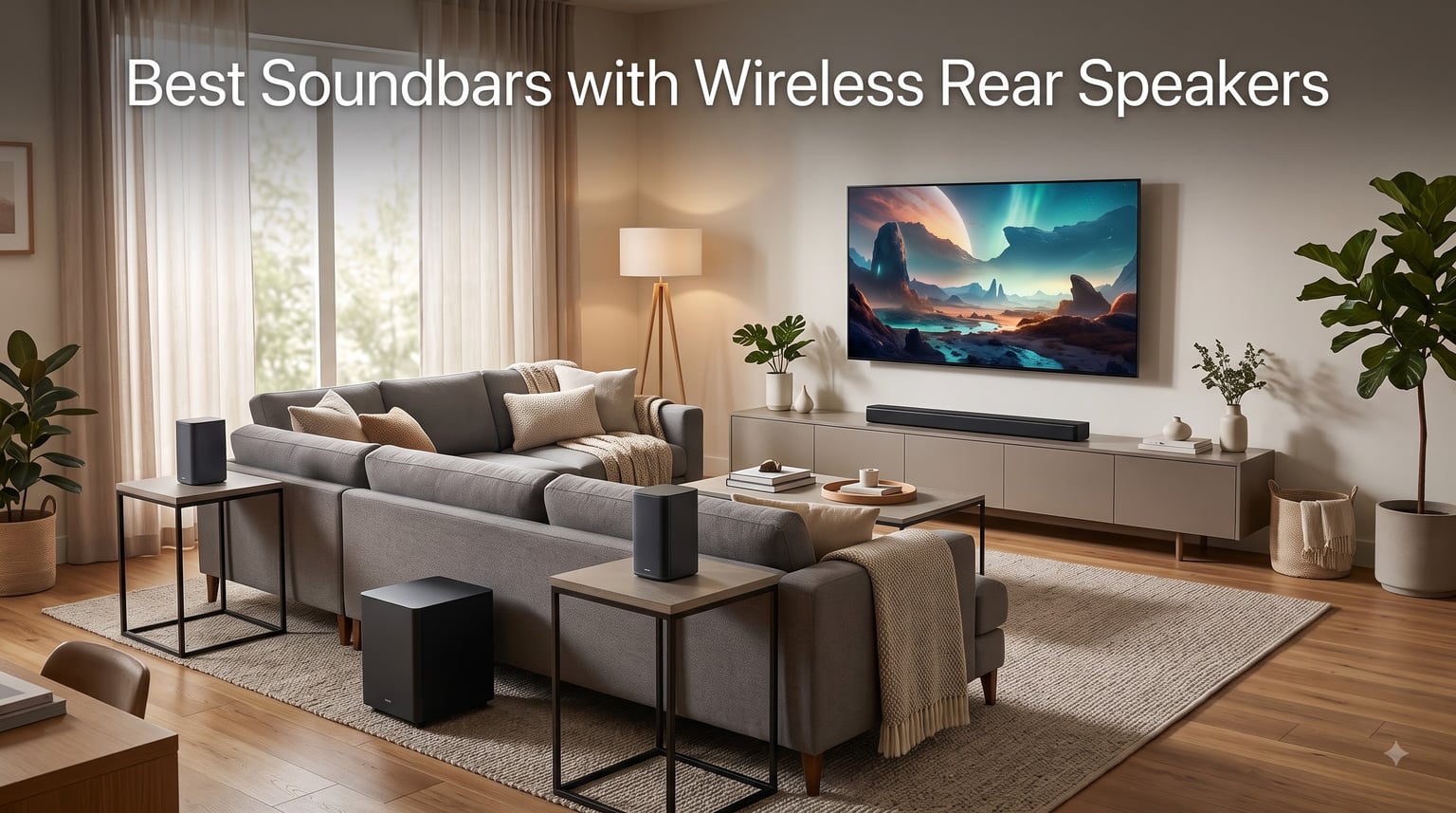 Best Soundbars with Wireless Rear Speakers