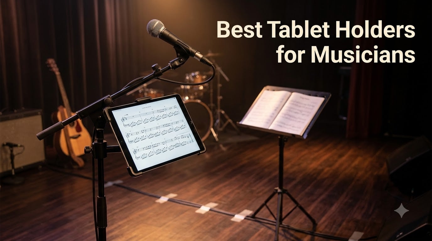 Best Tablet Holders for Musicians