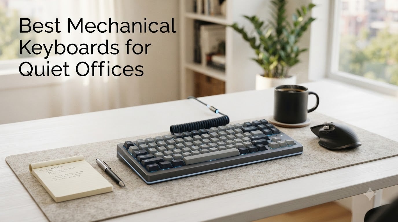 Best Mechanical Keyboards for Quiet Offices