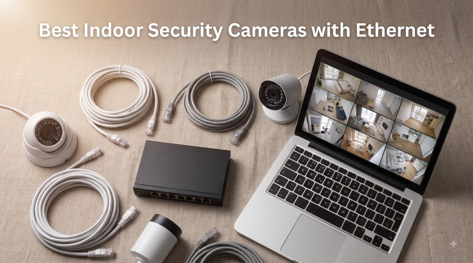 Best Indoor Security Cameras with Ethernet