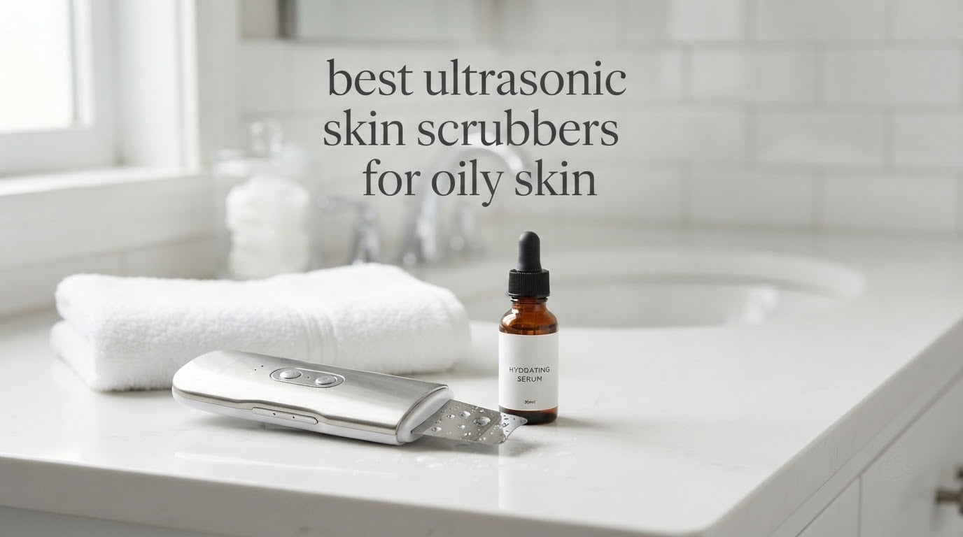 best ultrasonic skin scrubbers for oily skin