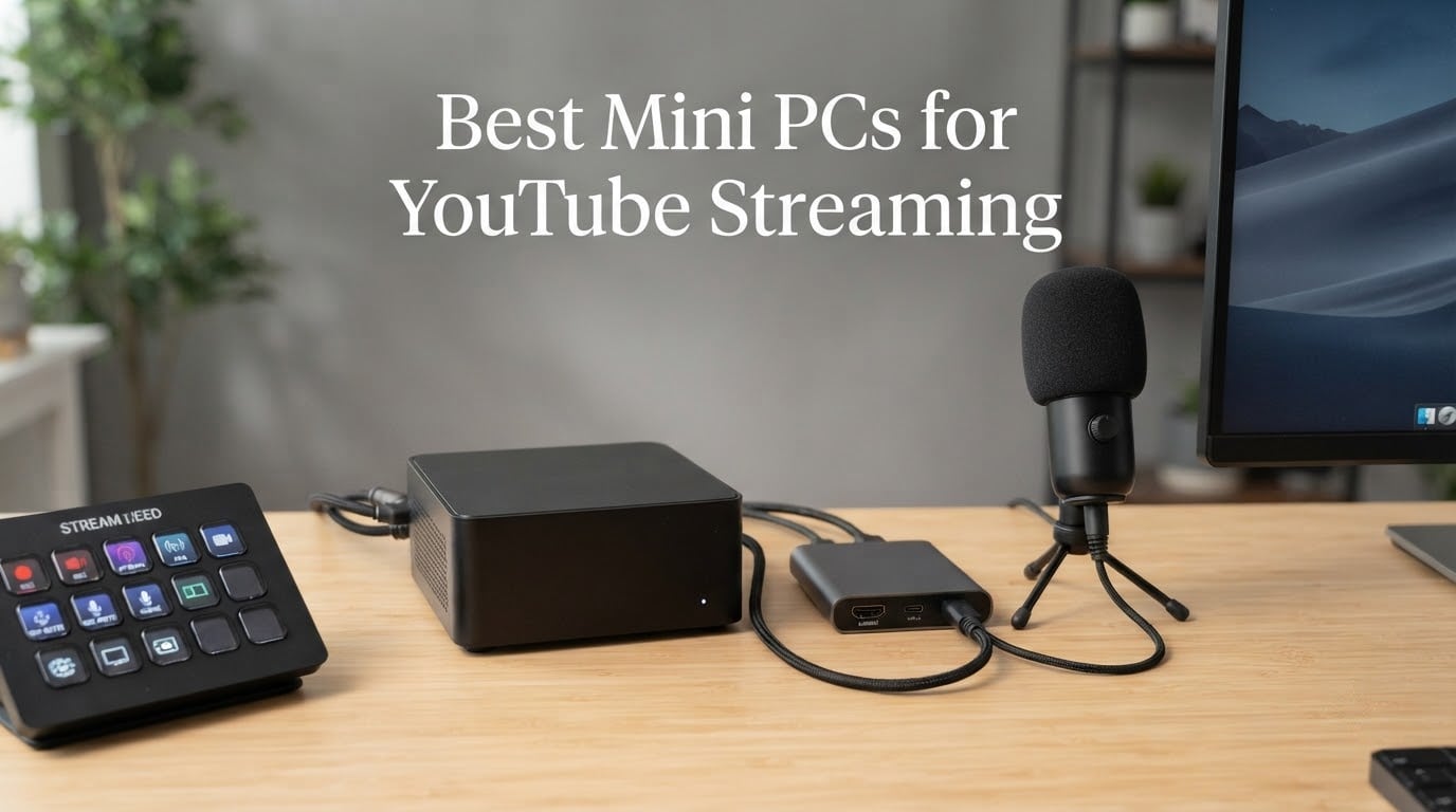 Best Mini PCs for YouTube Streaming